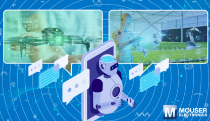 贸泽电子内容中心推出机器人专题，一站式提供丰富资源与前沿技术服务